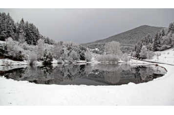 Lac de Balsière en hiver  Jcb-caz-11 CC-BY6SA-4.0 Jean-Claude Béteille