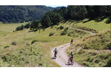 Balades VTT sur sentier Station de ski de Camurac